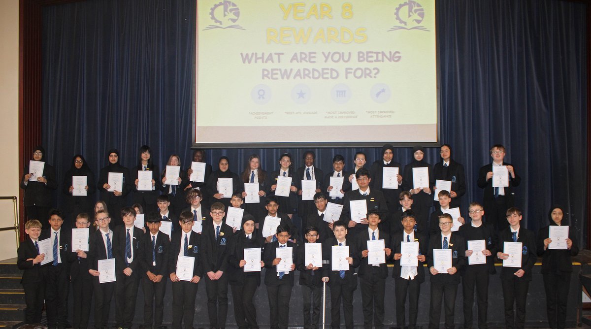 derbyhighbury's tweet photo. Today, our Year 8 students were recognised for their achievements in this termβs Achievement Assembly! π A huge well done to all our award winners for their hard work and commitment. π
#InspiredToMakeADifference https://t.co/NBc7bU2Sqd