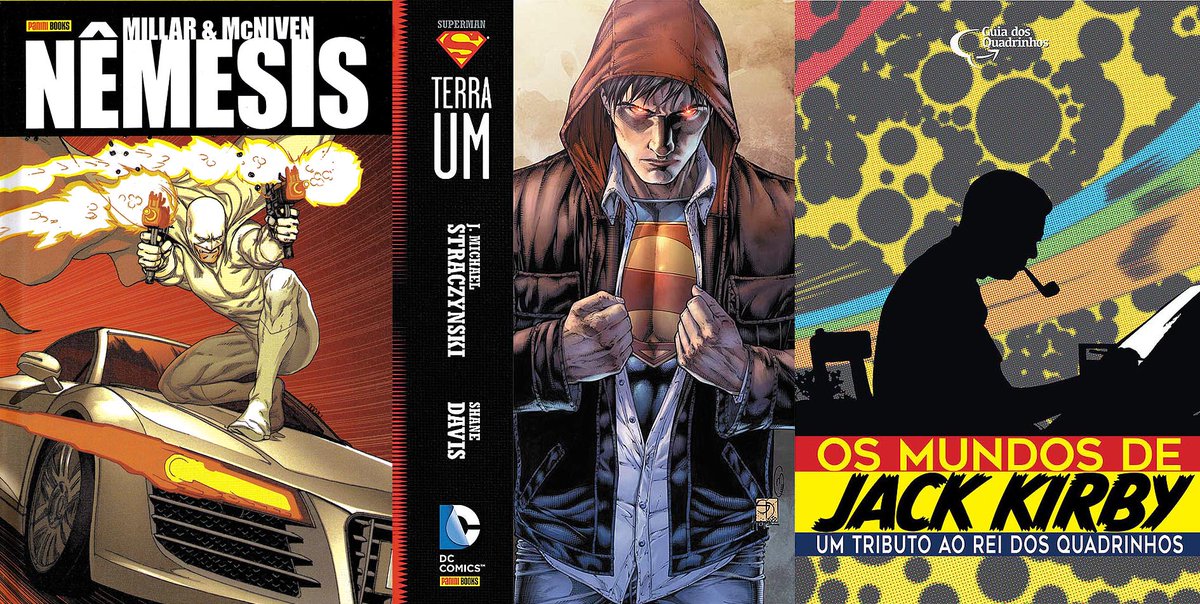 EdsonDiogo's tweet photo. O sorteio de março do Guia dos Quadrinhos já tem ganhadores! Mesmo sem lives, os prêmios para nossos apoiadores continuam! 
Confira os sortudos do mês:
Valter Costa Filho – Superman: Terra Um
Robson Celestino Lima – Nêmesis
Roberval Machado Christino – Os Mundos de Jack Kirby
👇 https://t.co/MFODVQSGWv