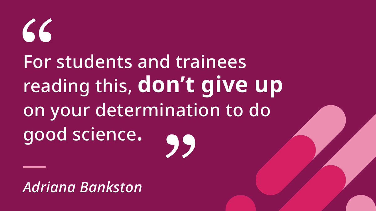 eLife - the journal (@elife) on Twitter photo Adriana Bankston – a science policy fellow at the US House Representatives – outlines some options available for responding to the attacks on science and the scientific workforce in the US. 
elifesciences.org/articles/10670… Adriana Bankston – a science policy fellow at the US House Representatives – outlines some options available for responding to the attacks on science and the scientific workforce in the US. 
elifesciences.org/articles/10670…