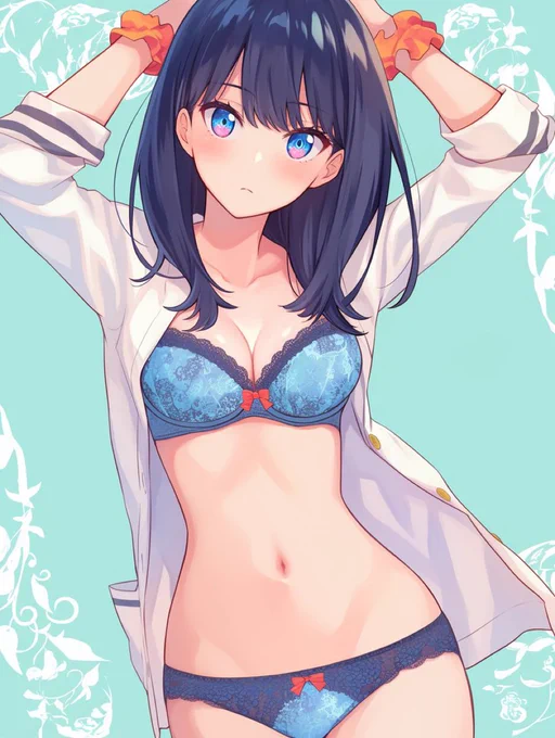 宝多六花の中身 #SSSS_GRIDMAN 