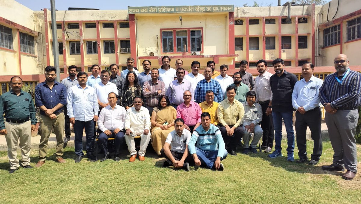 stdc.up.agra (@stdcup) on Twitter photo 2nd Batch- Two days (26&27 March 2025) training of capacity building for management of DRTB successfully completed today,with valuable guidance of STO UP ,Dr. GV Singh (Chairman STF ,UP) with STDC Agra Dir. Dr. S.Lawania, Dr.B.Bajaj & Dr.A.Srivastava <a href="/TbDivision/">Central TB Division | #TBMuktBharat</a> <a href="/nt/">nt</a> 2nd Batch- Two days (26&27 March 2025) training of capacity building for management of DRTB successfully completed today,with valuable guidance of STO UP ,Dr. GV Singh (Chairman STF ,UP) with STDC Agra Dir. Dr. S.Lawania, Dr.B.Bajaj & Dr.A.Srivastava <a href="/TbDivision/">Central TB Division | #TBMuktBharat</a> <a href="/nt/">nt</a>
