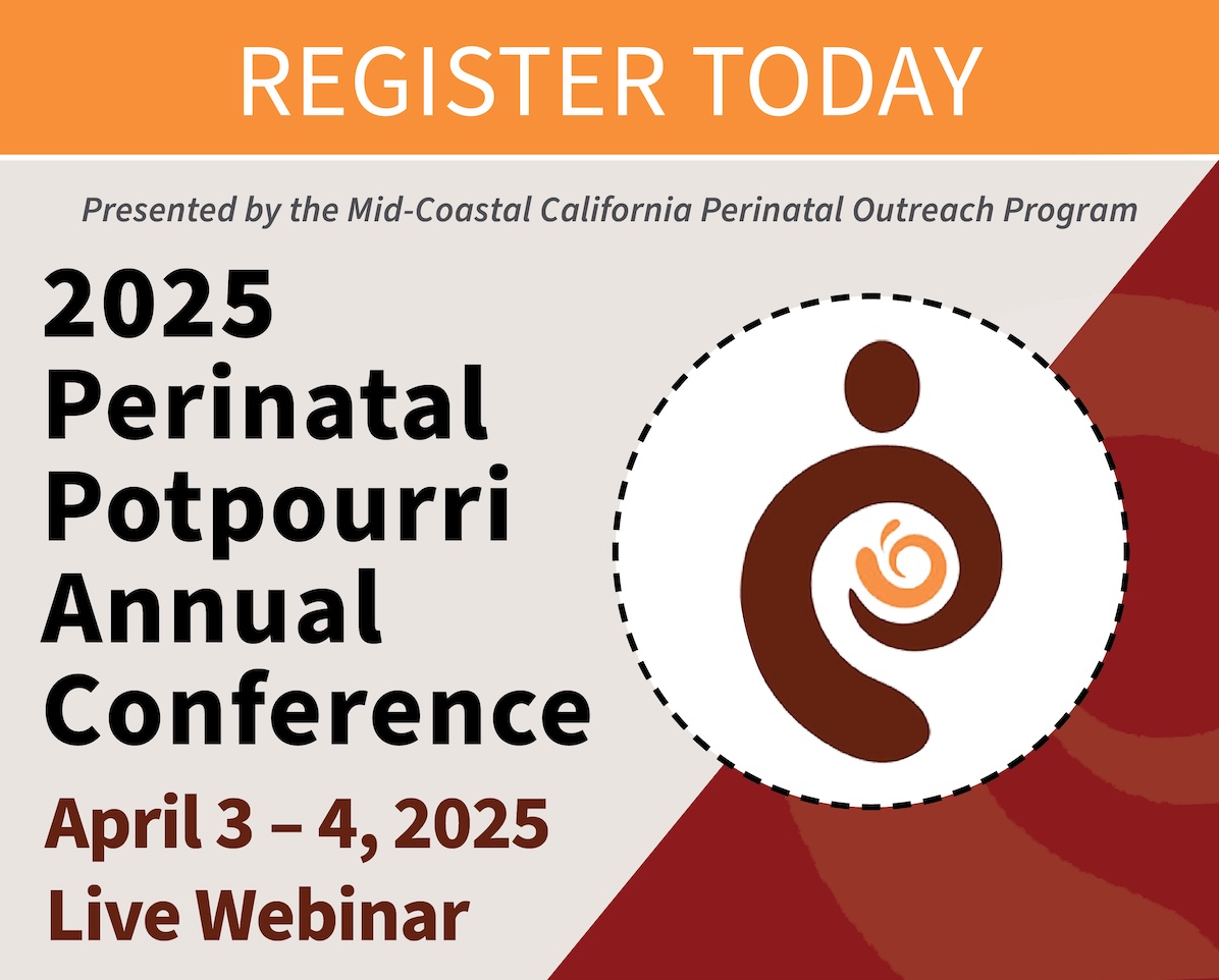 Register now! There’s still time to join the 2025 Perinatal Potpourri Annual Conference [Virtual] on April 3-4! Learn the latest in maternal, fetal, and neonatal medicine. CE credit is available for multiple healthcare professionals. Don’t wait! bit.ly/43nxfok