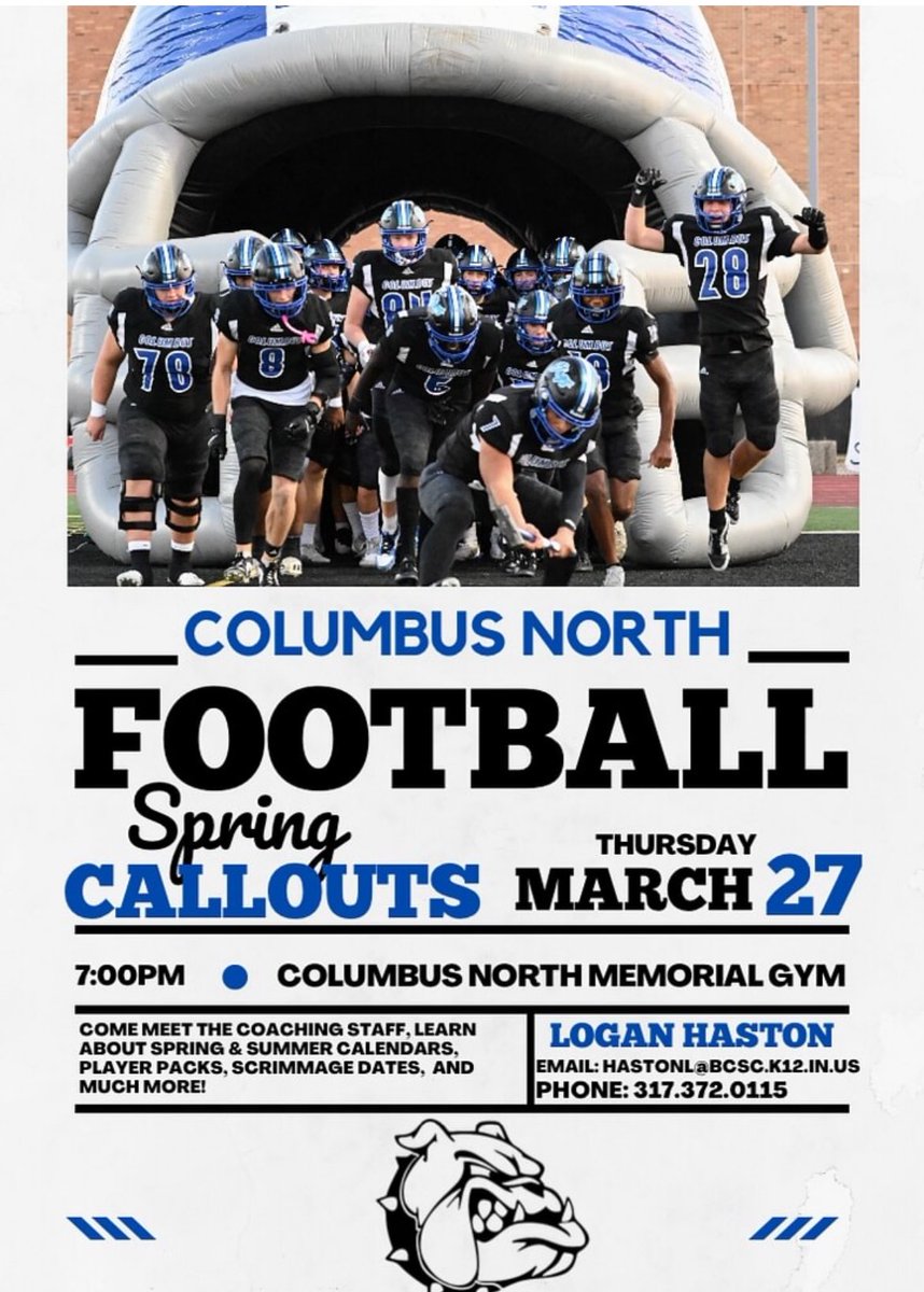 Columbus North Athletics (@bulldogscn) on Twitter photo 