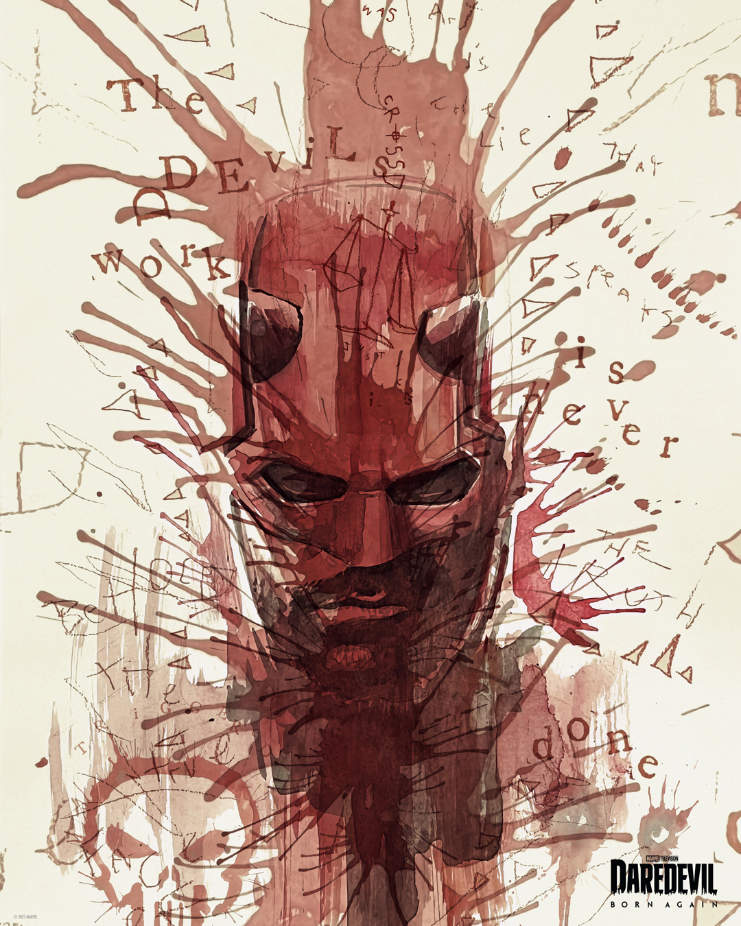Creatieve Daredevil Born Again posters