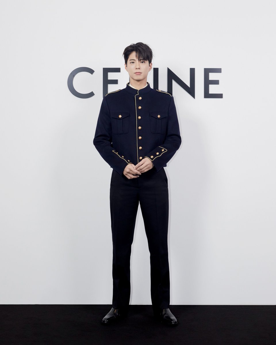 Bogum Park wearing CELINE at the ION Orchard opening in Singapore

#CELINE