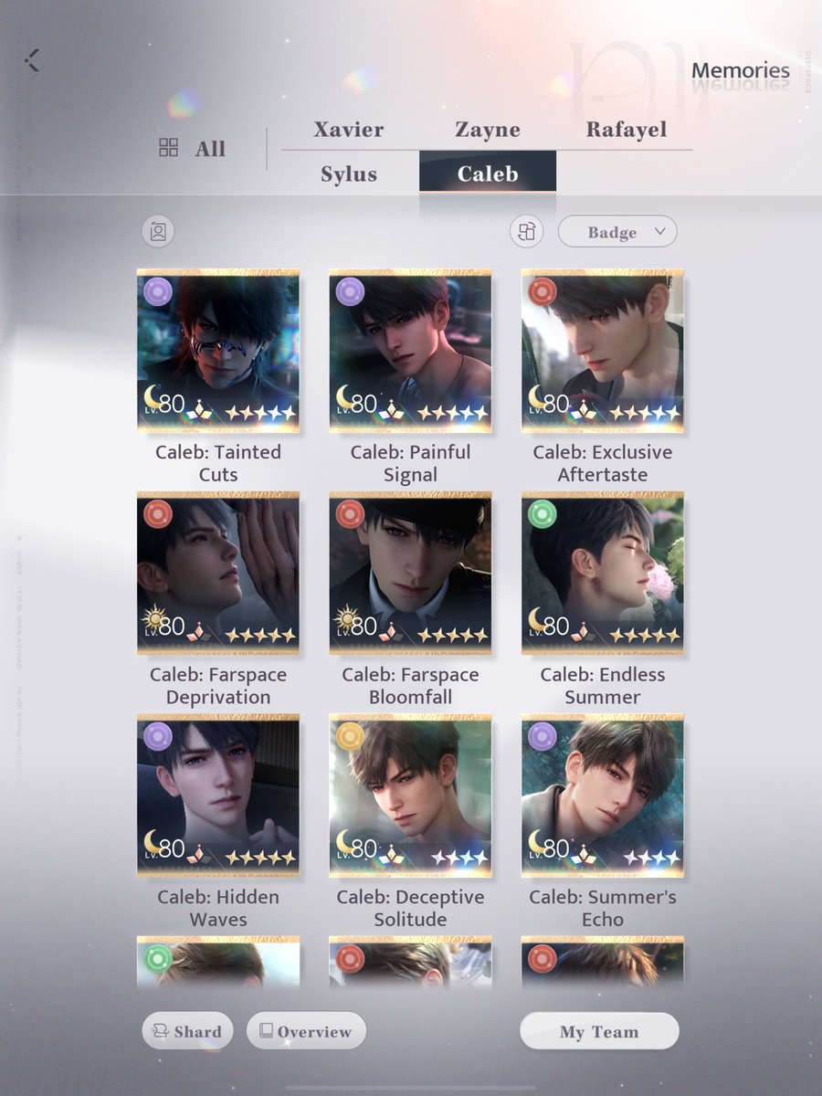 I never thought I would want to R3 every card so bad, I’m tweeting so bad I only need 1 more for each