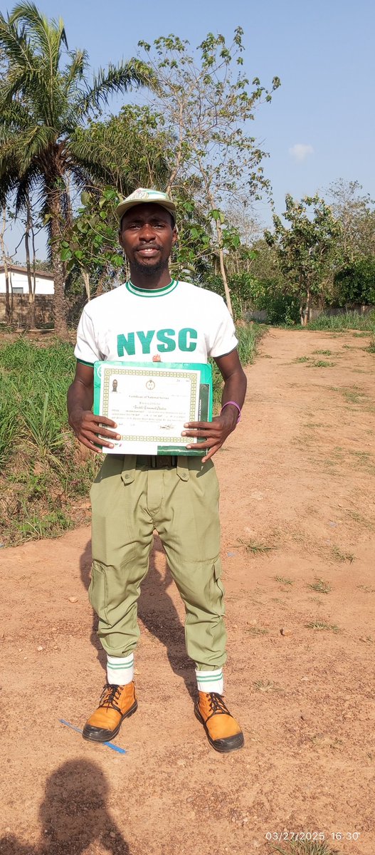 TorubeliEmma's tweet image. We are done with NYSC Ekiti state. On to the next.

#ProudlyIjaw #EkitiCorper #POP