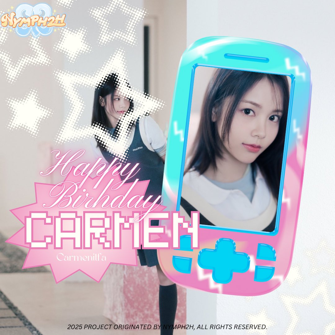 ⠀
｡𖦹°‧𝑩𝒍𝒊𝒔𝒔𝒇𝒖𝒍 𝒃𝒊𝒓𝒕𝒉𝒅𝒂𝒚 to the 𝗌𝗍𝗎𝗇𝗇𝗂𝗇𝗀 and radiant 𝐂𝐚𝐫𝐦𝐞𝐧! May your day be brimming with joy, laughter, and boundless love. 𝗪𝗶𝘀𝗵𝗶𝗻𝗴 you 𝐞𝐧𝐝𝐥𝐞𝐬𝐬 𝐡𝐚𝐩𝐩𝐢𝐧𝐞𝐬𝐬 and 𝐝𝐫𝐞𝐚𝐦𝐬 that soar beyond the skies!˗ˏˋ ♡ ˎˊ˗
⠀