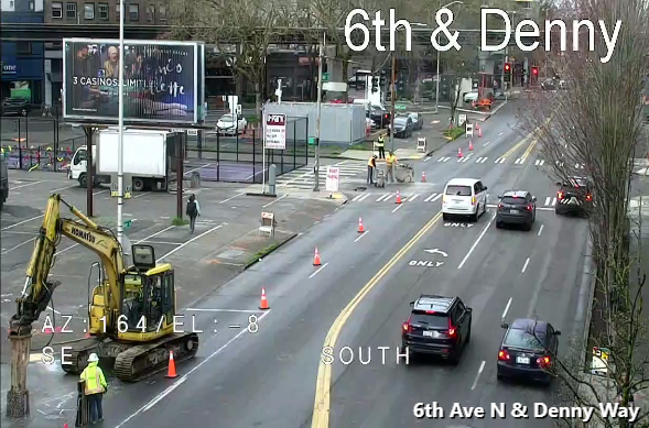 预定在泰勒大街（Taylor Ave）和第六大街（6th Ave）之间的丹尼（Denny