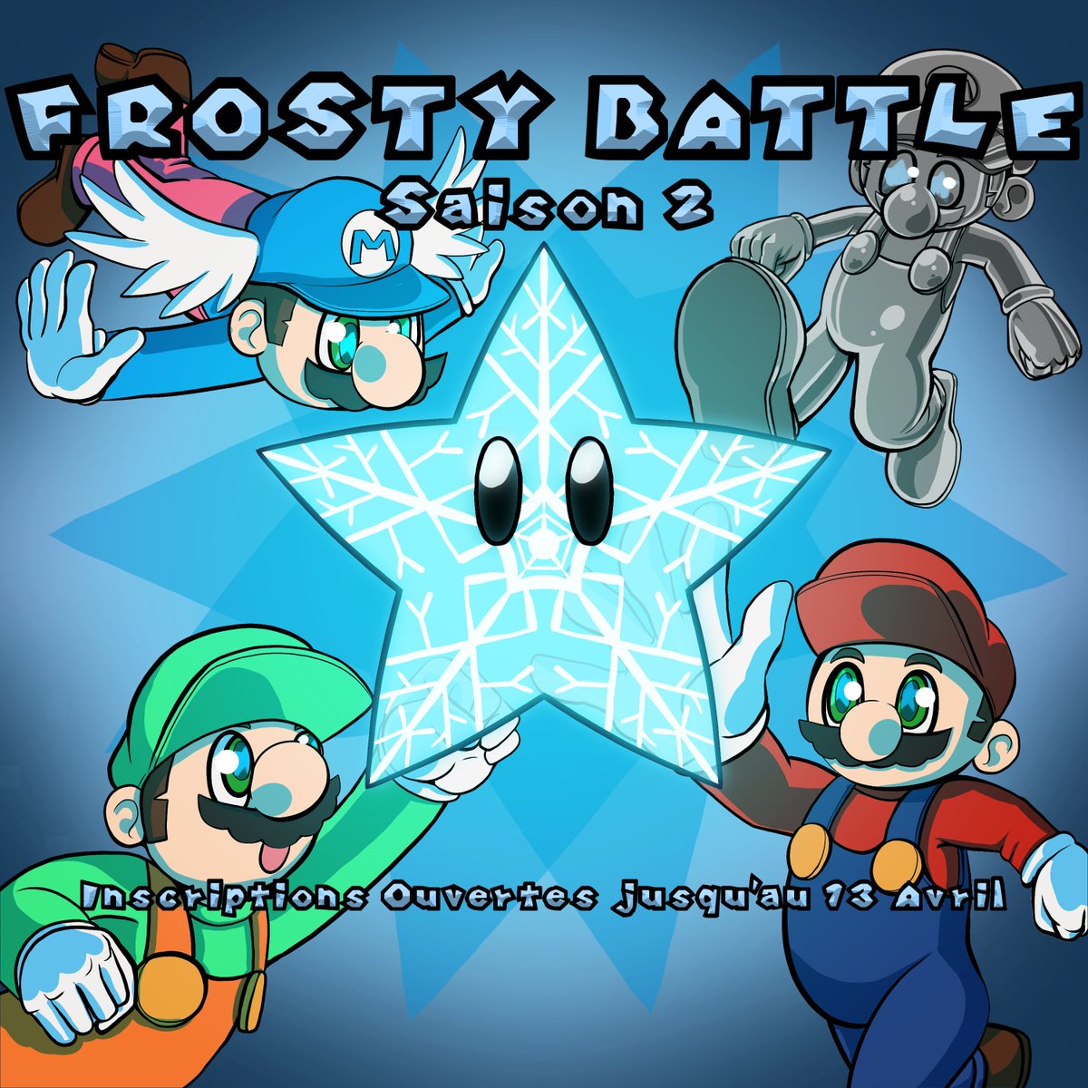 Les inscriptions pour la saison 2 des Frosty Battle sont ouvertes! 
Formulaire d'inscription disponible ici : 
docs.google.com/forms/d/e/1FAI…