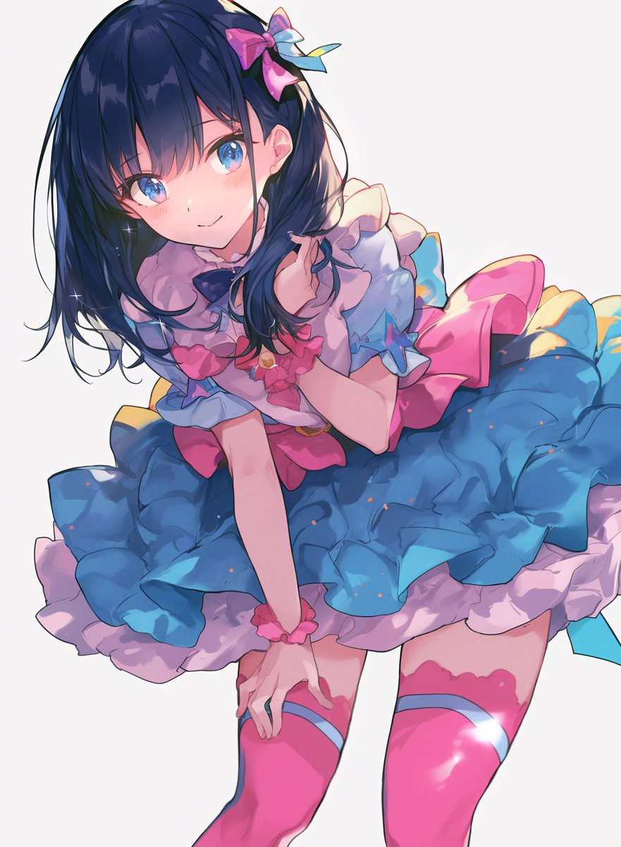 宝多六花 「アイドル六花 #SSSS_GRIDMAN 」|倉津ゆえのイラスト