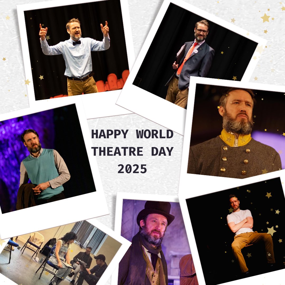 Happy World Theatre Day 2025 🎭 Please support all theatres, especially those in the provinces &amp; regions. It’s more important than ever! 

#theatre #theater #stage #plays #musicals #drama #playwright #shakespeare #performingarts