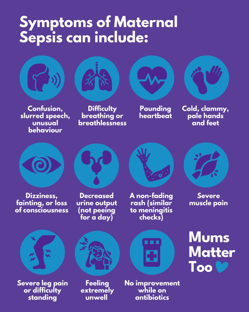 Sepsis Symptoms – Know the Signs 

New mums can often feel exhausted and unwell after birth, but could it be something more serious? Sepsis can be life-threatening and the symptoms of infections that can lead to sepsis are easily overlooked.