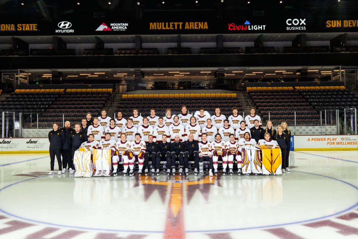 The group that set the standard for the future 🔱 

The 2024-25 Sun Devil Hockey team #BeTheTradition