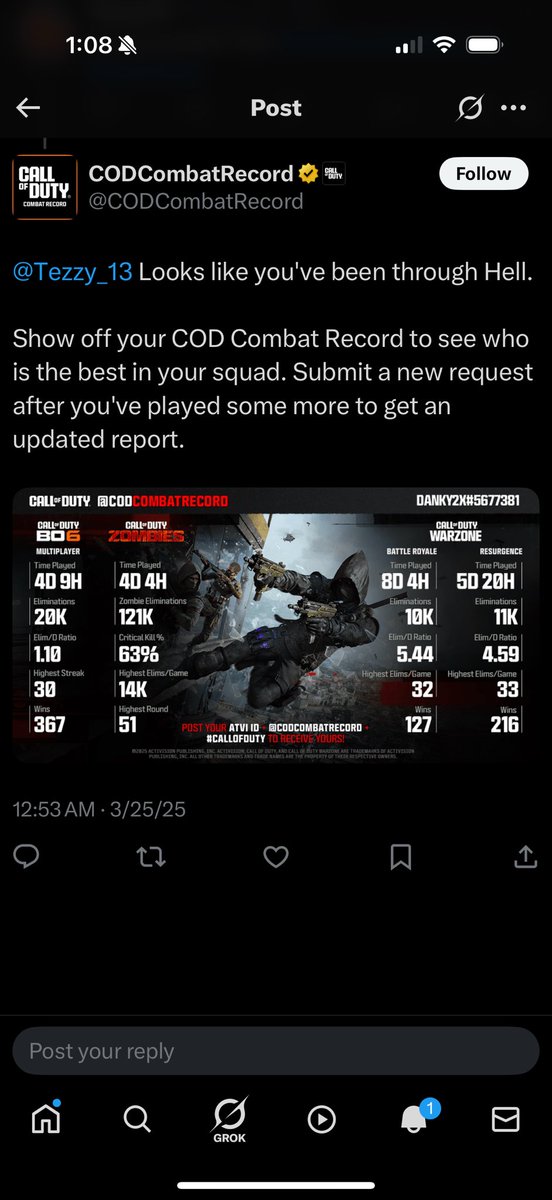Attention all Tourney Hosts. Please Ban <a href="/Danky2xonYT/">danky</a>  from all tourneys. He owes my community $245 for being on an alt account when the tourney I ran was 9.0 average elim and below and I have receipts to back up his MAIN account was over a 9.0 average elimination.