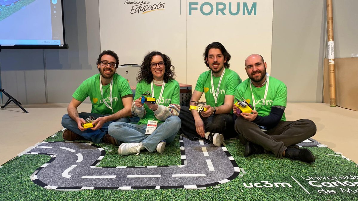 During these days at #AULA2025 the @UC3M has the opportunity to prepare the RoboticAula activity to bring robotics to all audiences. It is organized by the <a href="/LSI_UC3M/">LSI</a> group with colleagues from the Department of Mechanics. We look forward to seeing you at the @UC3M stand