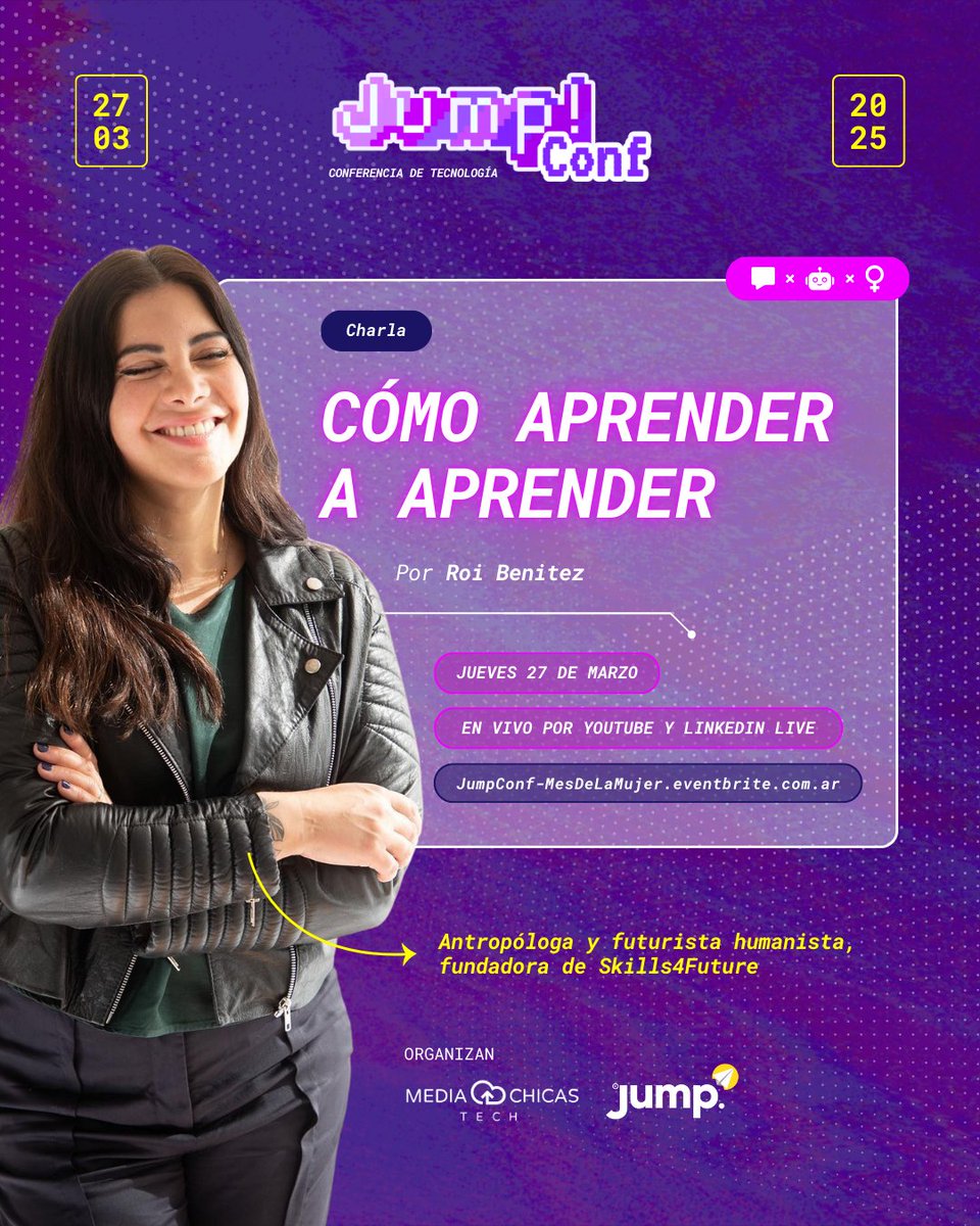 JUMP! Conferencia de Tecnología tweet media