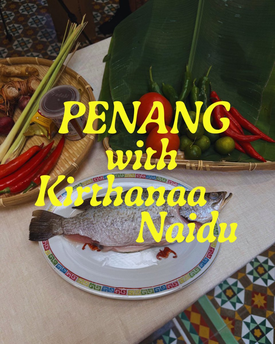 belmond's tweet image. Join Kirthanaa Naidu Naidu as she introduces three signature dishes from the cookbook Penang: Recipes and Wanderings Around an Island in Malaysia.

Watch the new film series in collaboration with Apartamento. Out Now: bit.ly/43pCEeF
