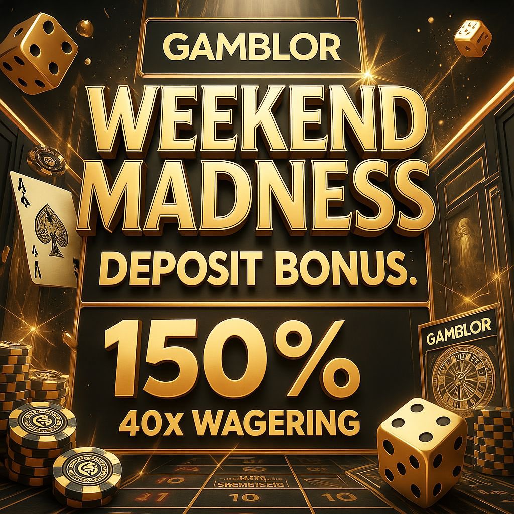 GamblorCasino's tweet image. 🚨 WEEKEND MADNESS BONUS 🚨 

For the next 4 days we’ll be running this special bonus, deposit ANY AMOUNT and get 150% ON US 

*Subject to 40x wagering requirements
*Only 1 bonus per user 
*Only on @AbstractChain 😎

Visit Gamblor.io and choose when depositing ✅