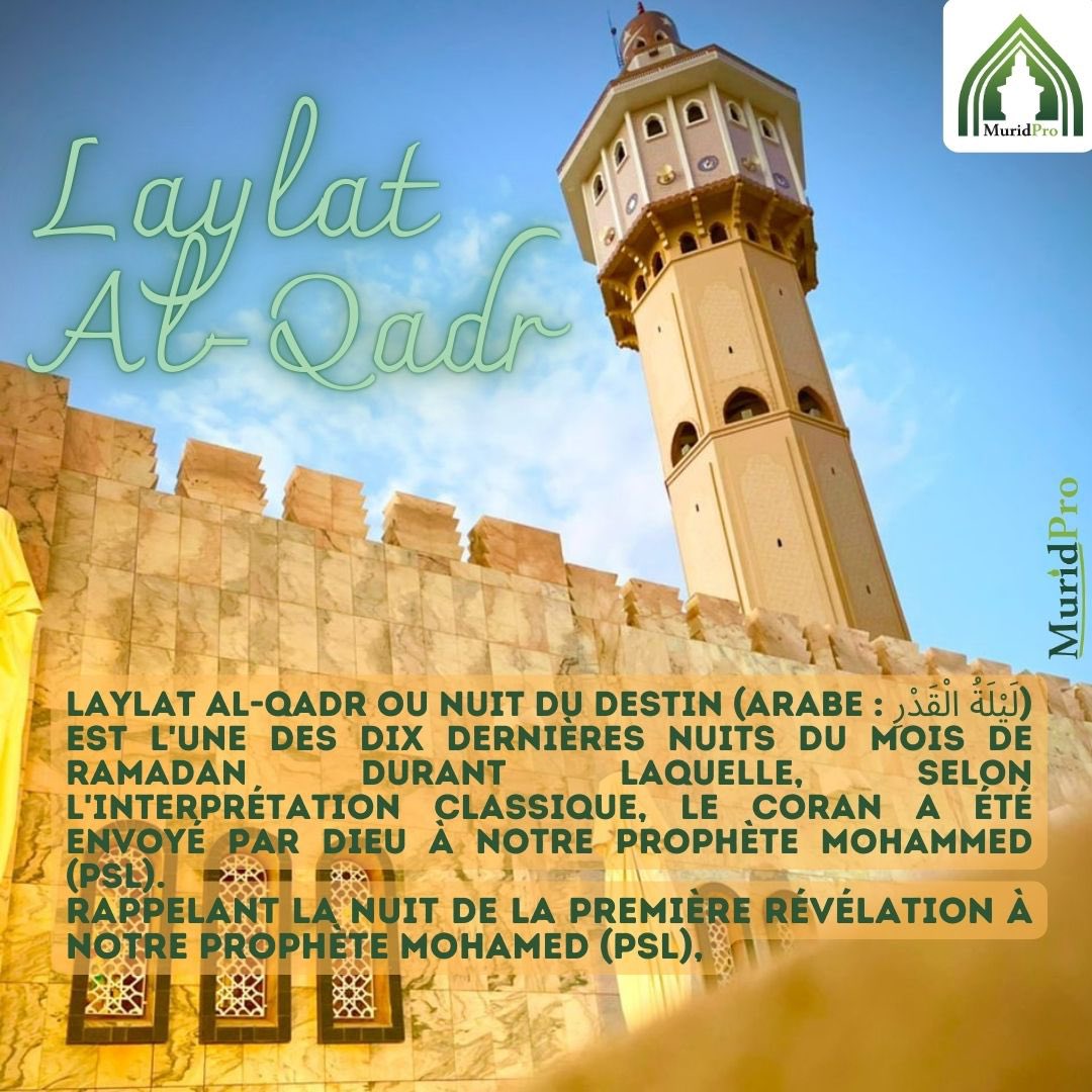 muridpro's tweet photo. Laylat al-qadr (Nuit du Destin)✨
——
Liens de téléchargement 👇
Playstore: https://t.co/N6wLGy5knD
Appstore: https://t.co/d8nIjxUbce
——
#islam #coran #serignetouba #touba #khassida #cheikhibrafall #muridpro #bayefall #mouride #ramadan #laylatalqadr #Ramadan2025 #Senegal https://t.co/tFk92GVVQq