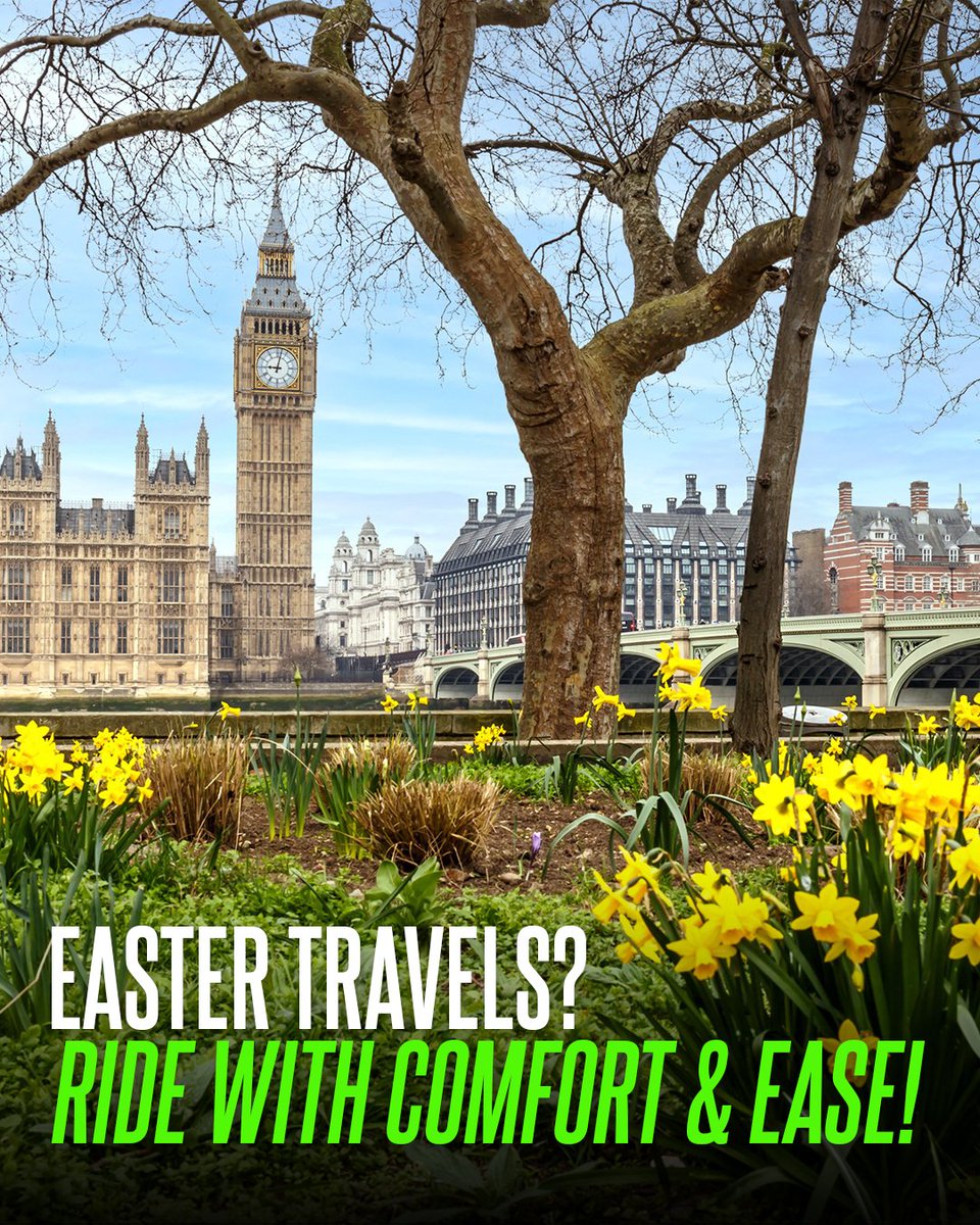 Planning family outings this Easter? 🐣🌷 Book a Zedcarz private hire for a comfortable and reliable ride.

#easterrides #familytrips #privatehire #zedcarz #travelwithcomfort #minicabservice #surreytaxi #londontransfers #safetravels #reliablerides