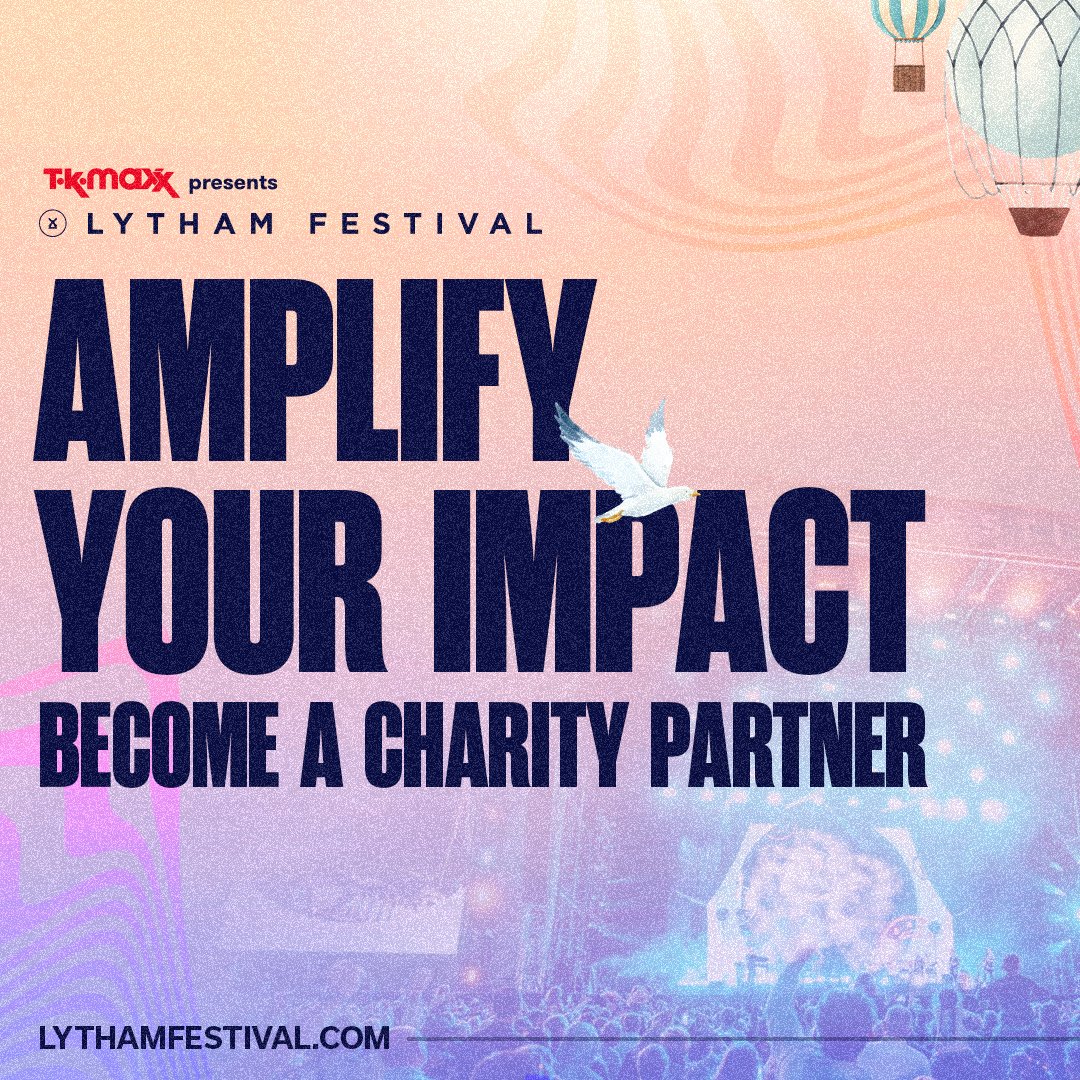 💙AMPLIFY YOUR IMPACT!💙
<a href="/TKMaxx_UK/">TK Maxx</a> presents Lytham Festival is looking to make a difference and help raise funds for good causes!
Nominate your charity to be an official partner of Lytham Festival 2025.
Find out more and apply now: bit.ly/423suOn ✨