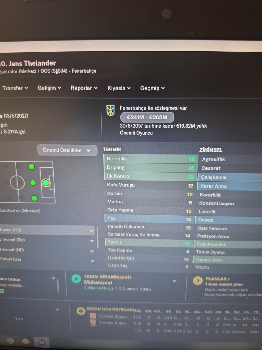 Dostum bunun hakkinda bilgn varmi?
2 ay once ben takimin basindaykn adamn degeri 45-68milyon olark gozukuyordu
Adam ca 171 ve 33 gol 19 asist
Ben istifa ettm benden 2 ay sonra takimdaki herkesn fiyati hayvan gibi firladi
Halbuki gelen menajerde benden itibarli degl <a href="/fmdestekcom/">Football Manager Destek</a>