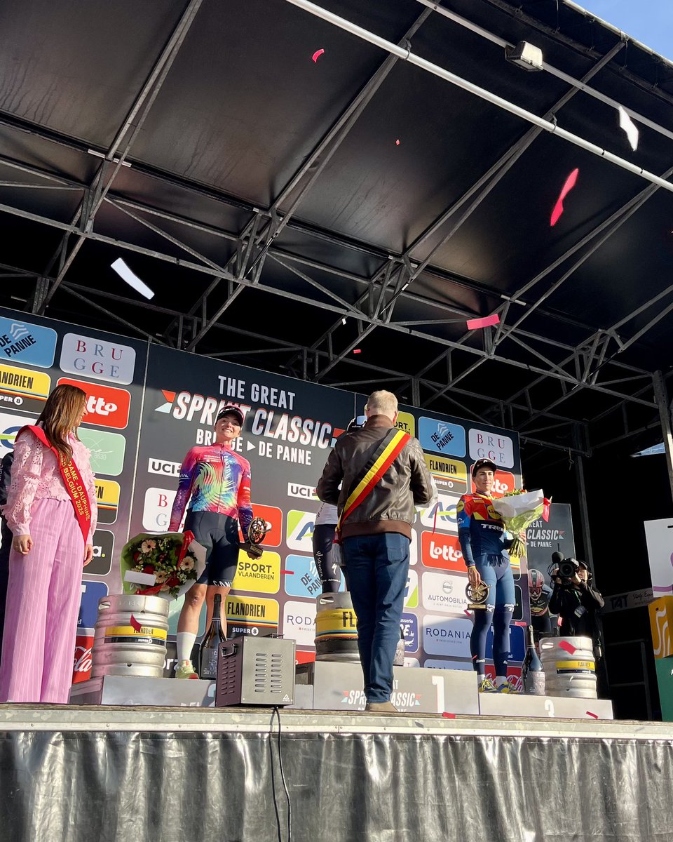 We have a very happy <a href="/consonni_chiara/">Chiara Consonni</a>! 🥈🎉

#ClassicBruggedePanne