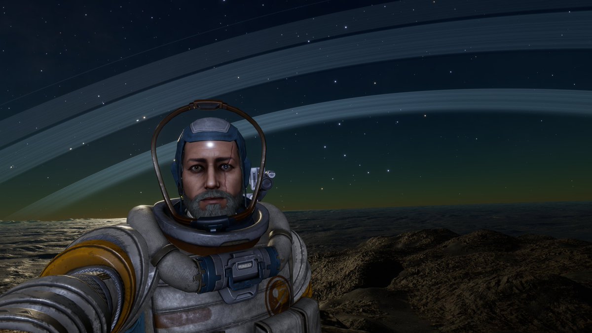 As the creator of the "Spelfie" (Space Selfie) method of <a href="/EliteDangerous/">Elite Dangerous</a> photography back in 2022 I thought I'd share one of my first Spelfie Captures for <a href="/JustAbout__/">Just</a>  "Share your best in-game selfie!" #EliteDangerous #EliteDangerousSelfie