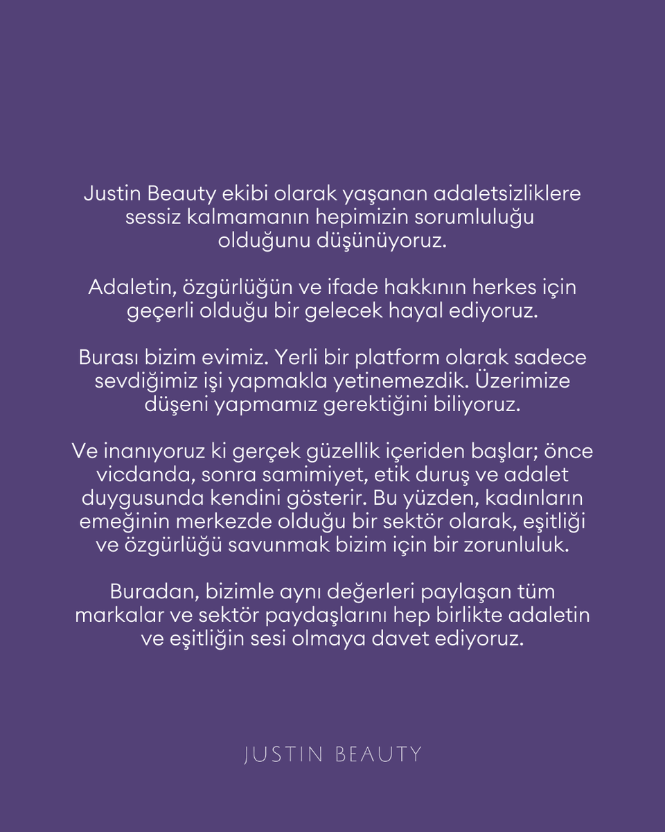 JustinBeautyTR's tweet photo. Adaletin, aklın ve özgürlüğün yanındayız. 🫂 https://t.co/3ODjmQkC7x