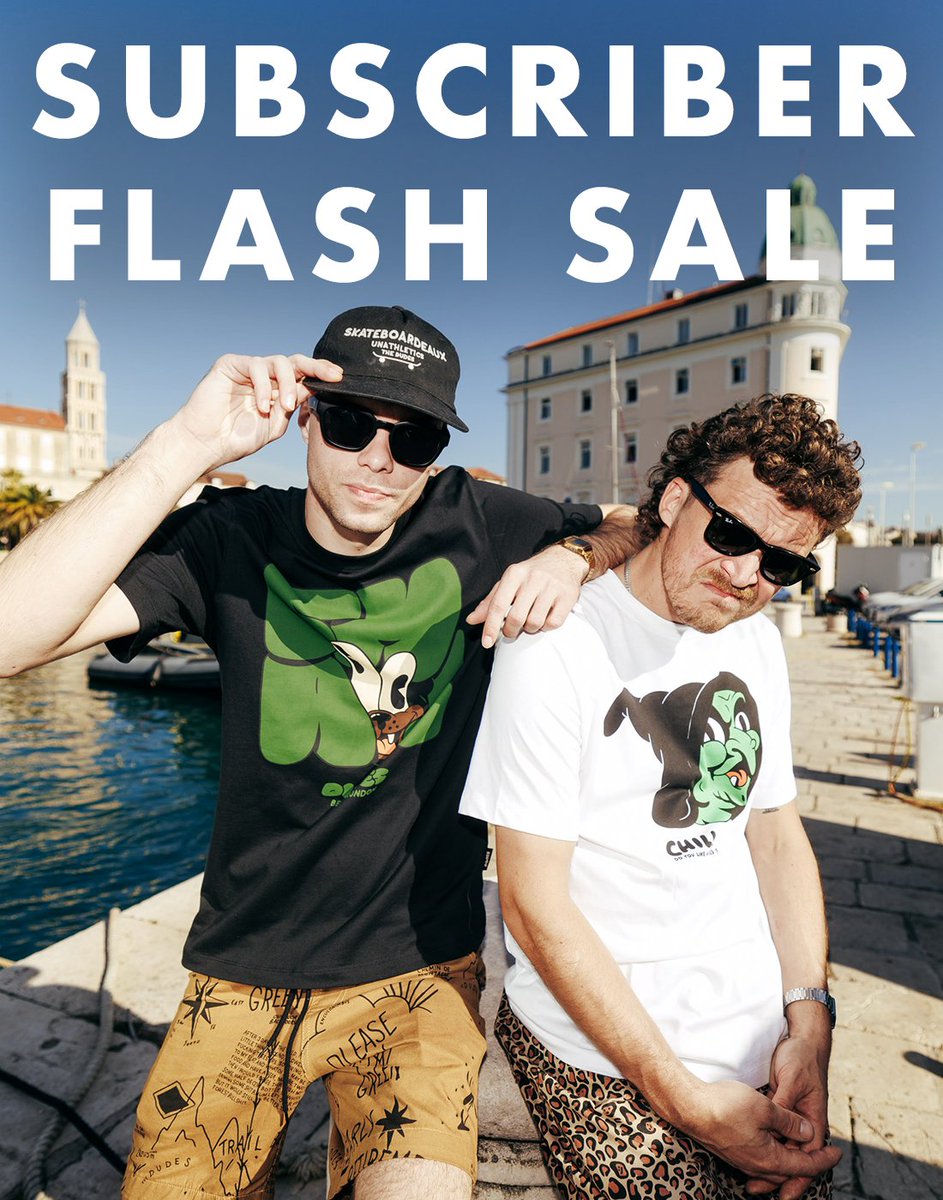 Subscriber only flash sale tomorrow only - 25% off all garments and goods. Sign up to score, and keep an eye on your inbox. dudes-factory.com/pages/newslett…