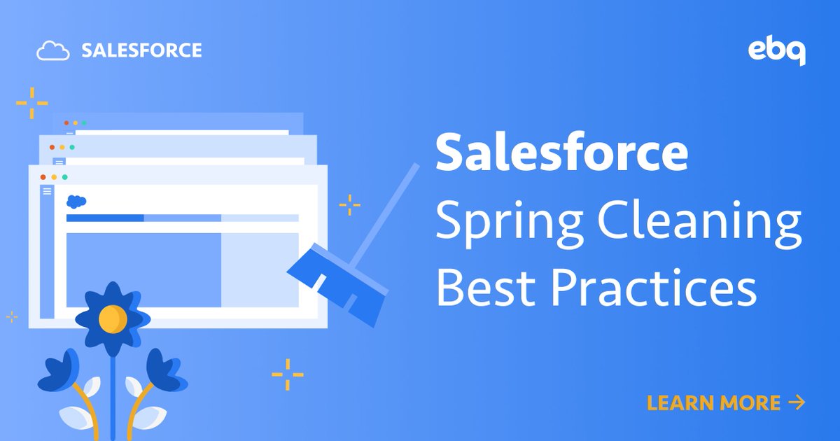 EBQuickstart's tweet image. Clutter in your Salesforce database interferes with lead scoring and targeting, undermining the efficiency of your sales process.

go.ebq.com/salesforce-dat…

#Salesforce #CleanData #B2BData
