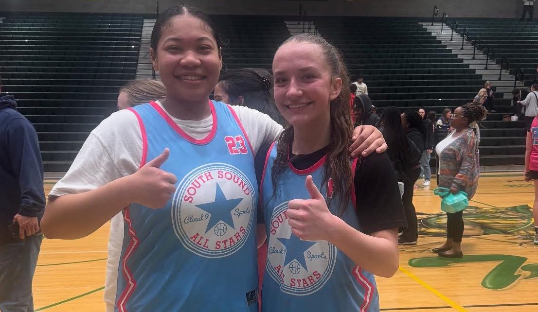 HoopsAuburn's tweet image. Congrats to our AHS Trojans who represented South Sound All Stars- Ari, Avery, Jayden & Keleesa (who could not play).