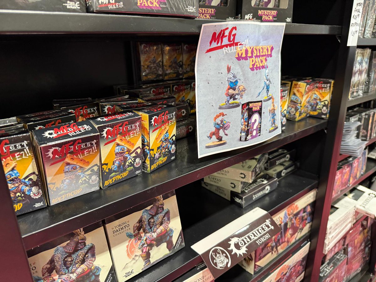 PBWargames's tweet image. We are live at Adepticon!

Come join us at the very packed booth #202 and see first hand the models of our latest faction, the Yoroni!

Also don't forget to grab the con-exclusive Adepticod from our booth and our e-shop!

#Conquest #Parabellumgames #Adepticon