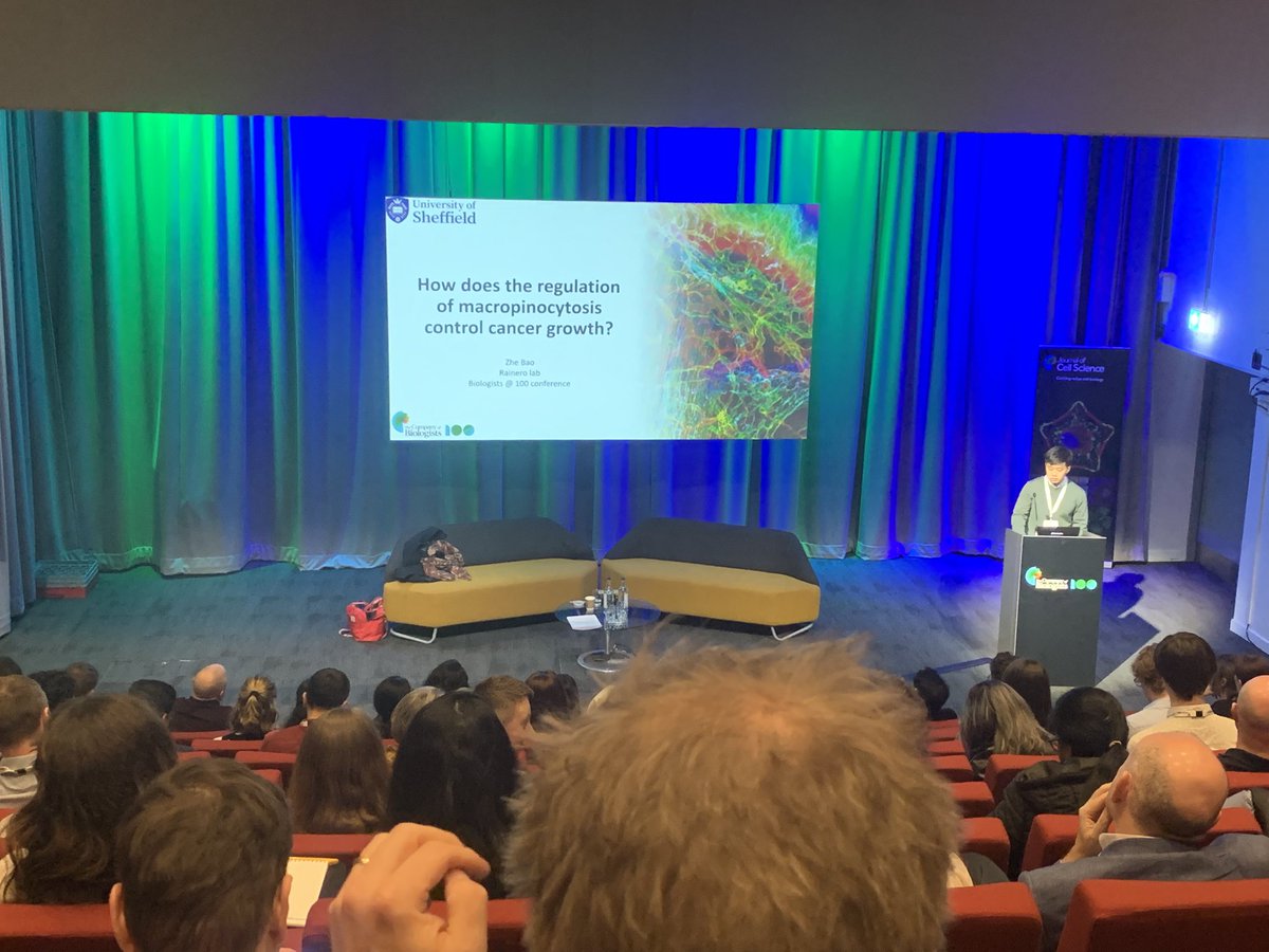 MegPoxon's tweet image. Had a fantastic time at the @Co_Biologists Biologists @ 100 conference, celebrating the 100 year anniversary! Ft plenty of exciting talks (including our very own @ZheBao_Sheff), posters and fun networking events ⭐