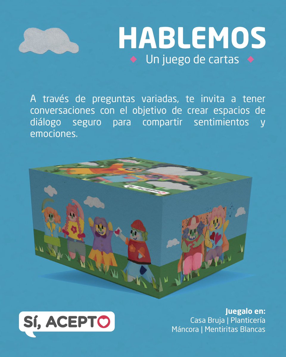 🗣️HABLEMOS👥 Cuéntanos aquí: algo que te miedo.

Compartir lo que sentimos genera en los demás empatía y también permitimos que nos conozcan mejor.

📍Recuerda que puedes ir a jugar Hablemos en <a href="/planticeria/">planticeria</a> , Mentiritas Balncas, Máncora y <a href="/CasaBrujaBrew/">Casa Bruja</a>