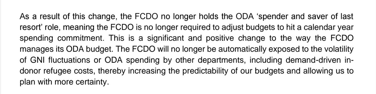 Can someones explain what this para means in letter from Jenny Chapman to <a href="/CommonsIDC/">International Development Committee</a>? Will FCDO get a protected cash budget? How big? <a href="/romilly_bond/">Romilly Greenhill</a> <a href="/scepticalranil/">Ranil Dissanayake</a> <a href="/EconMitch/">Ian Mitchell</a>