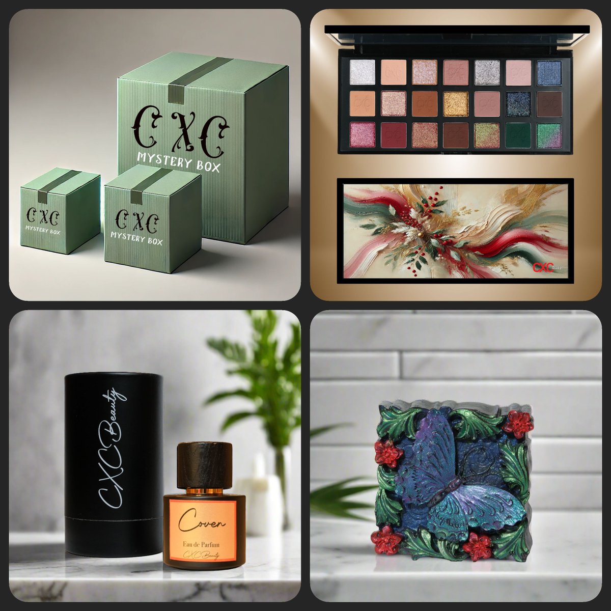 We have been asked if past collection could be in the mystery box and the answer is yes! It was specifically geared towards the Holiday 2024 palette, so yes, even though it is no longer available...it could be in your box!