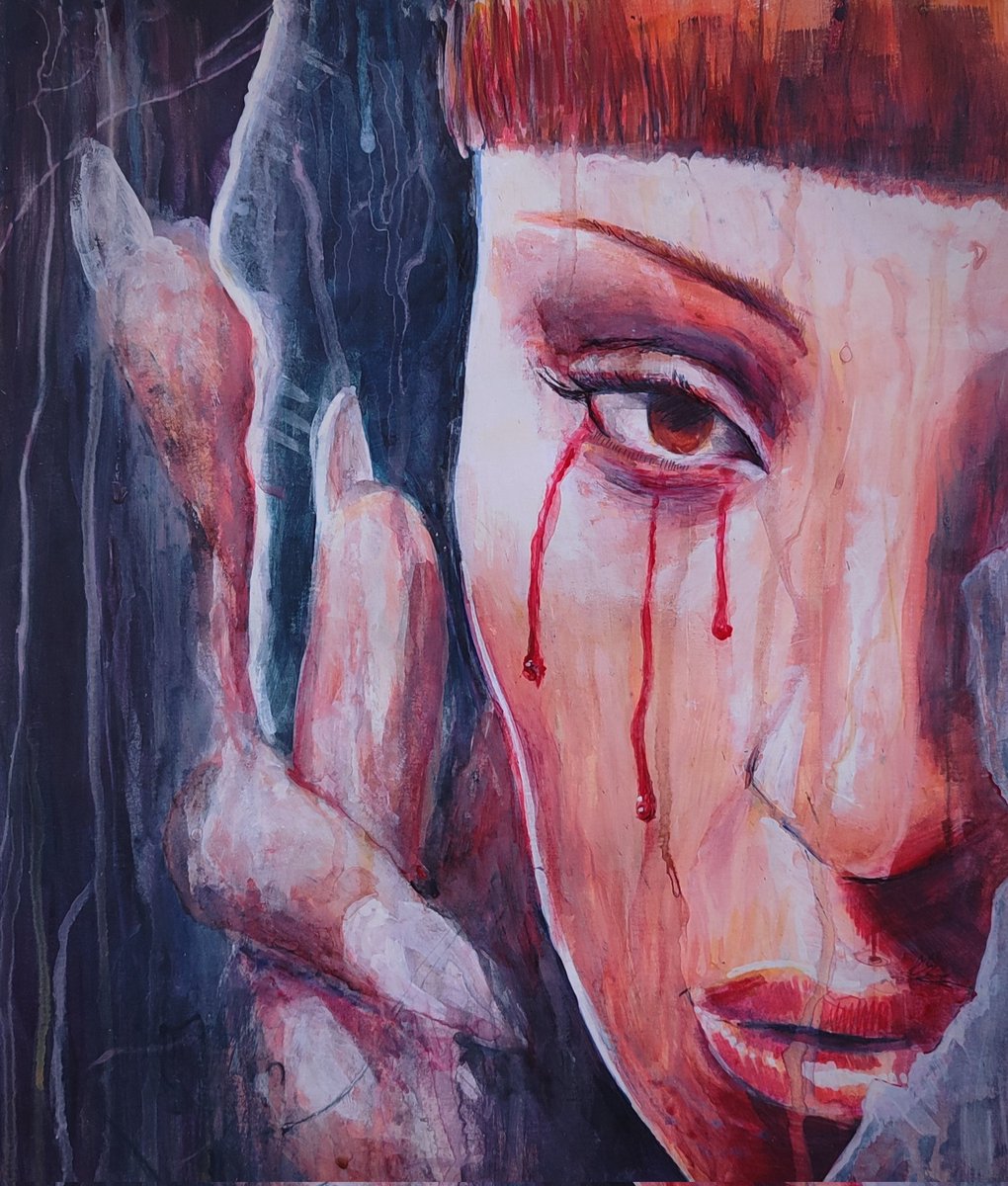 VIOLETA en acrílico sobre papel.
Necesitaba pintar este frame de III.OJALÁ!
ES ESTA NOCHEEEEEEE
<a href="/HFVioleta/">La Nefervivi</a> 

<a href="/Susfeixas/">Sufema</a> <a href="/JuanCarlosHodar/">Juan Carlos Hódar</a>