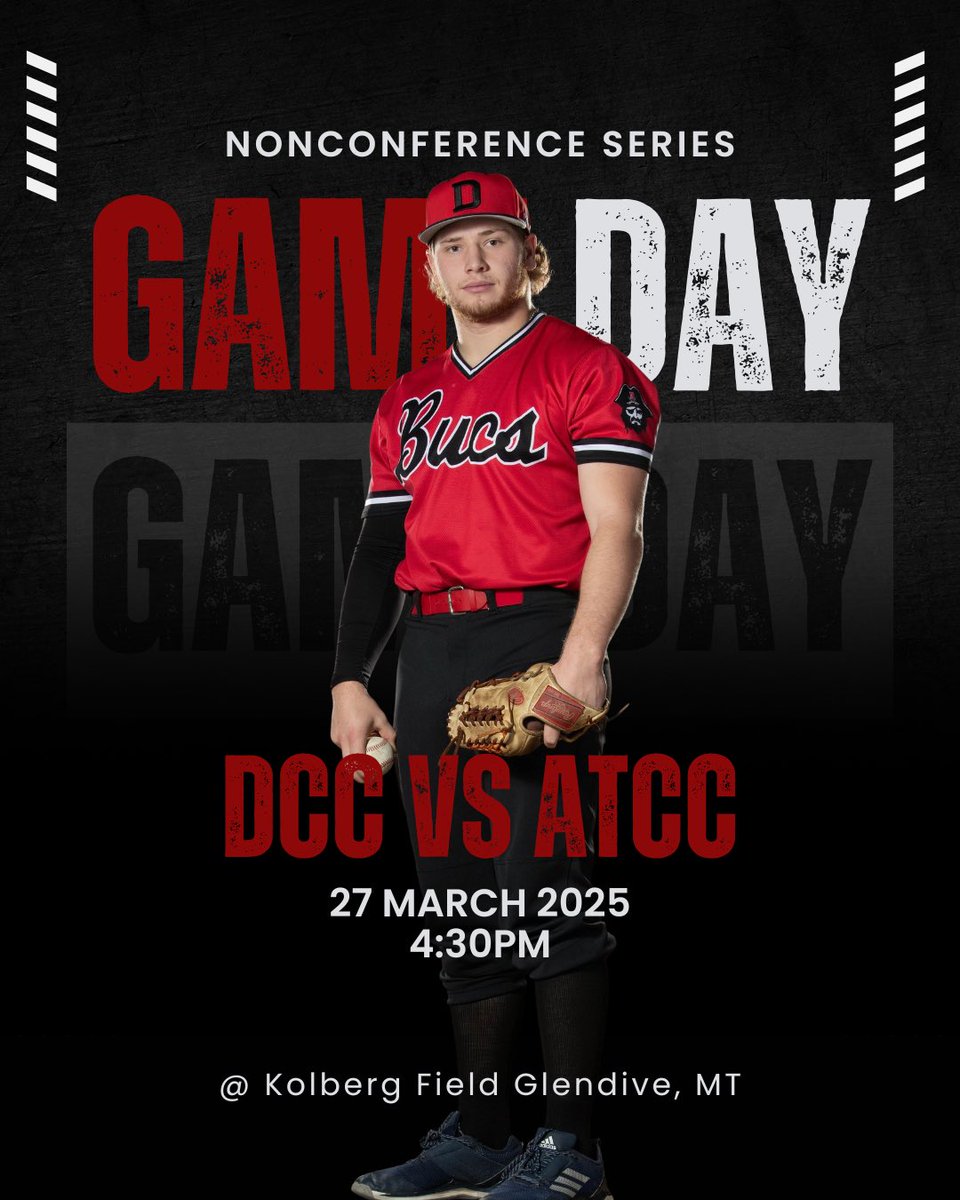 Your Bucs are back in action today to start a 3 game home series against ATCC. First pitch for today’s single 9-inning game will be at 4:30. See you at Kolberg!

Livestream- play.spiideo.com/games/34361549…