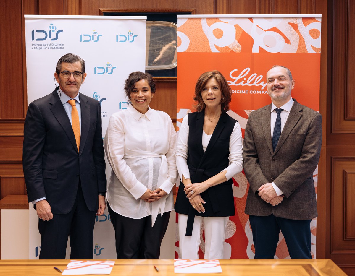 Marta Villanueva (@mvillanuevafer) on Twitter photo Recientemente, Lilly España se ha incorporado como miembro a la <a href="/idisalud/">Fundación IDIS</a> con el objetivo compartido de promover y fomentar la integración del sector sanitario privado dentro del Sistema Sanitario español.
Más información en: fundacionidis.com/sala-prensa/no… Recientemente, Lilly España se ha incorporado como miembro a la <a href="/idisalud/">Fundación IDIS</a> con el objetivo compartido de promover y fomentar la integración del sector sanitario privado dentro del Sistema Sanitario español.
Más información en: fundacionidis.com/sala-prensa/no…