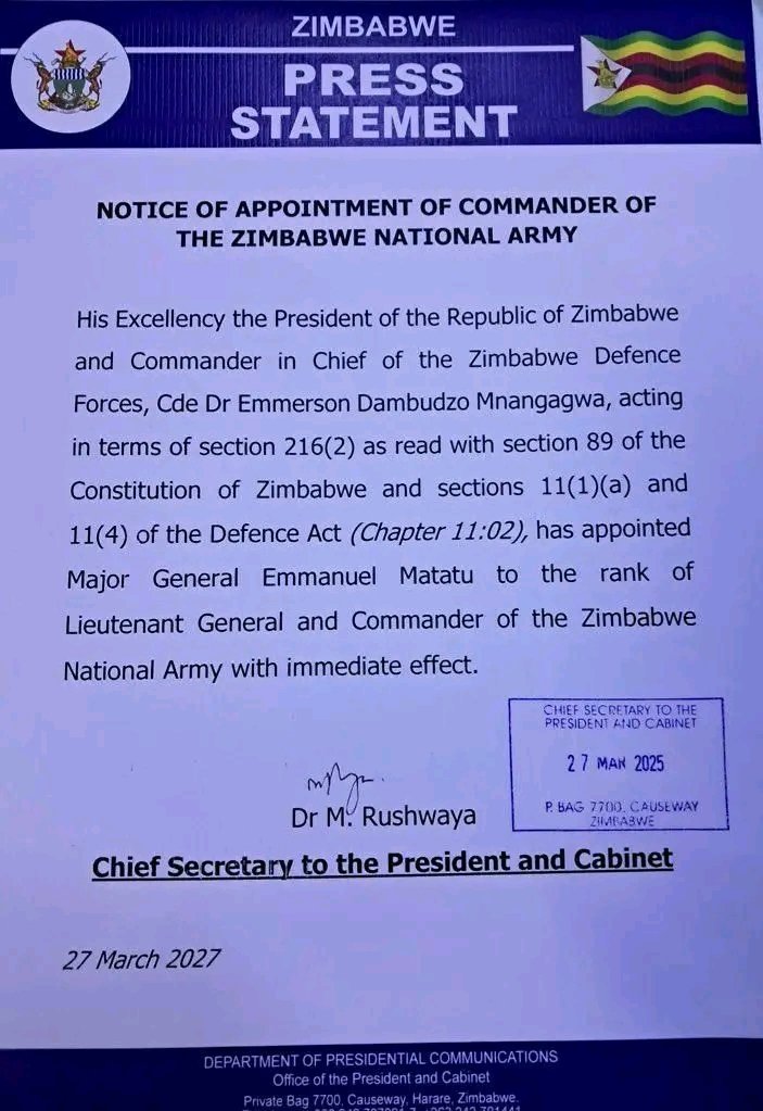 ZANU PF tweet media