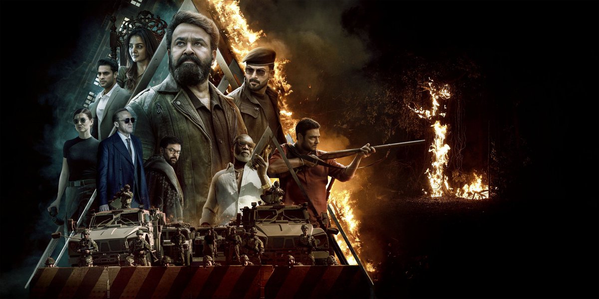 While it might be suffering from the typical "sequel curse," it's definitely a movie worth watching in theaters.(3/3)

#L2E #Empuraan #Mohanlal #Prithviraj #MalayalaCinema