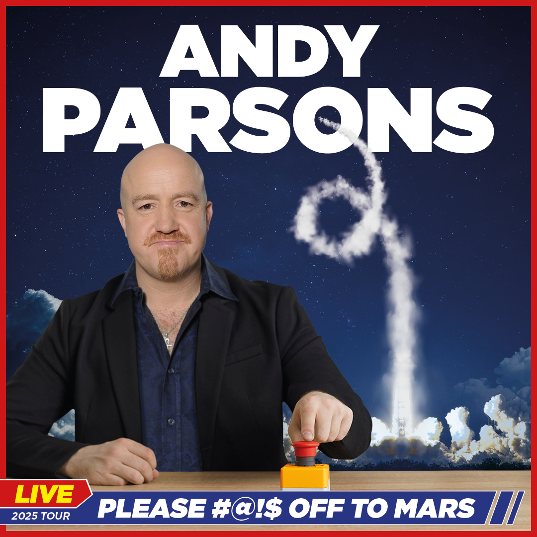 Andy Parsons is coming to the Town Hall!
📅 20 March 2025
🎟️ bit.ly/4chuI1u

bit.ly/4chuI1u