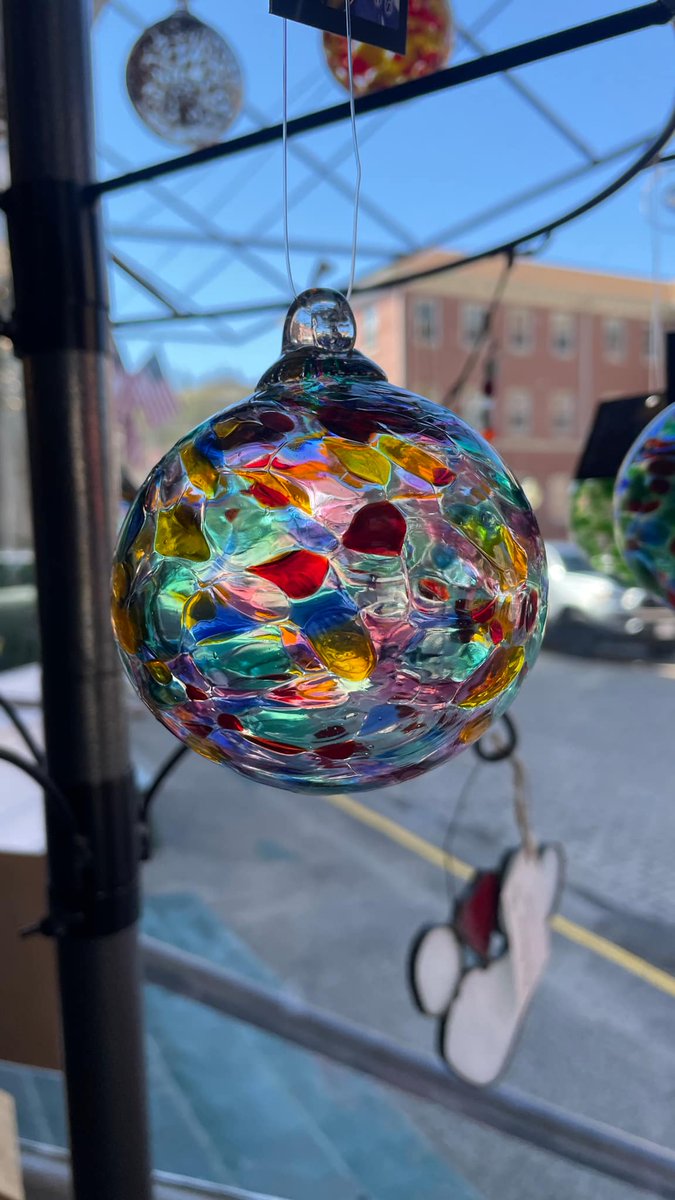 MtnLaurelStore's tweet photo. We are restocked with these beautiful glass balls from Appalachian Glass! https://t.co/rUTgdcxYCR