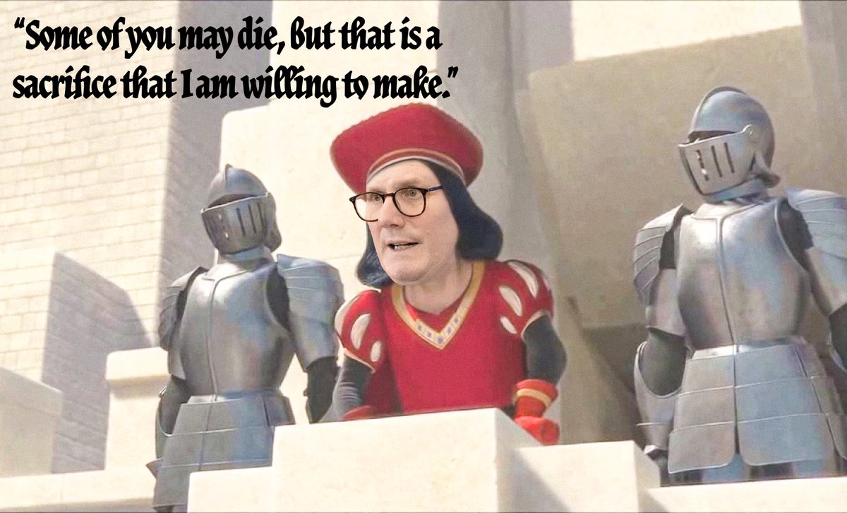 revcommunists's tweet photo. Starmer snatching billions away from the poorest and most vulnerable in society so he can send some extra cash to the government's 'defence' industry contractors: https://t.co/4KjqwI68O6