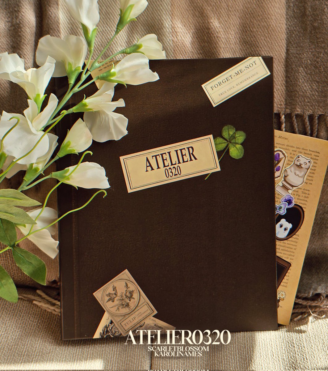 #RT 추첨 1분께 바인더를 보내드립니다❣️
#Atelier0320
