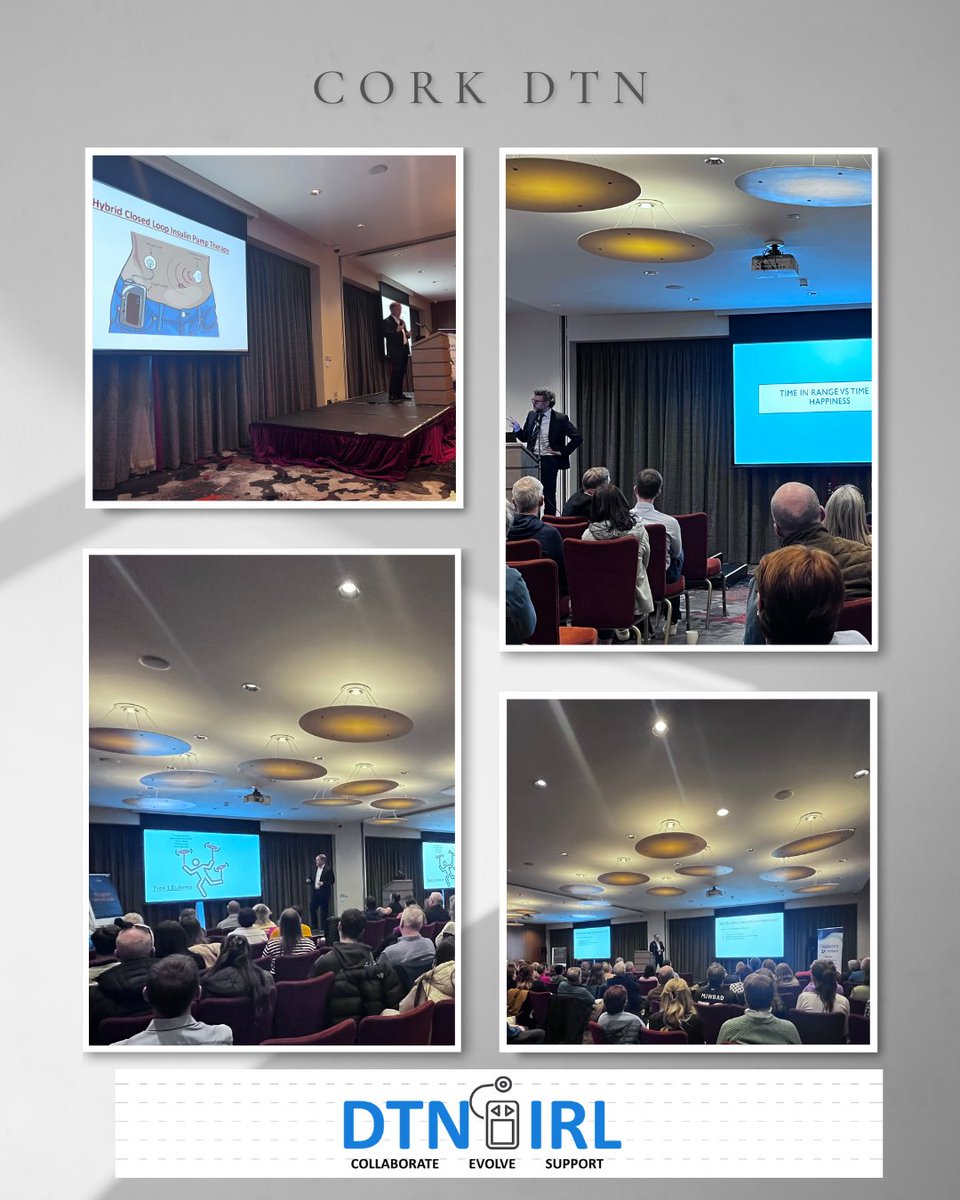 🚨Full House at another T1D Research &amp; Tech Meeting in Cork🚨

Over 100 people gathered in Cork last Tuesday for the second Type 1 Diabetes Technology &amp; Research Discovery Meeting, organized by Diabetes Technology Network Ireland (DTN IRL) in collaboration with Diabetes Ireland.