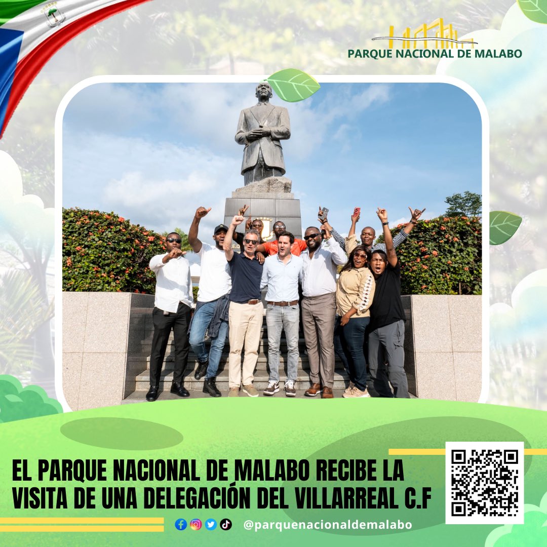 Una Delegación del Villarreal C.F visita las instalaciones del Parque Nacional de Malabo.

Durante la visita, la Delegación se quedó asombrada por la visión que tuvo el Gobierno en la construcción de esta zona de ocio. 

whatsapp.com/channel/0029Va…

#parquemalabo #villarrealcf