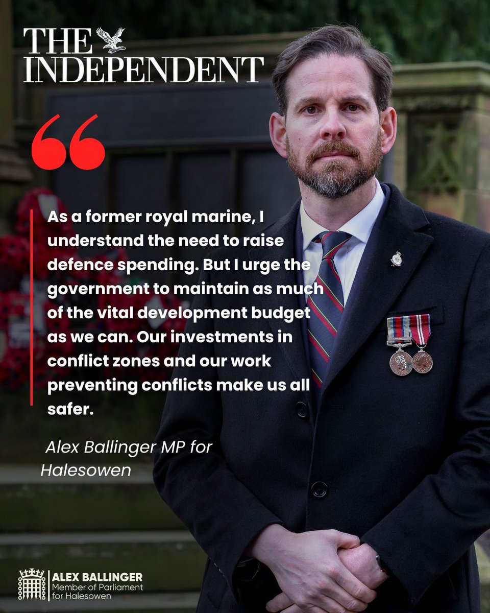 Cutting UK aid weakens our ability to prevent conflict—costing more in defence long term. I saw first-hand in Afghanistan, Pakistan &amp; Syria how aid &amp; security go hand-in-hand. We must invest in both to keep Britain &amp; the world safer. Read more 👇 #UKAid #Defence